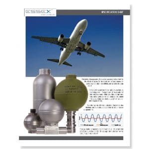 Pulsation Dampeners Specification Sheet